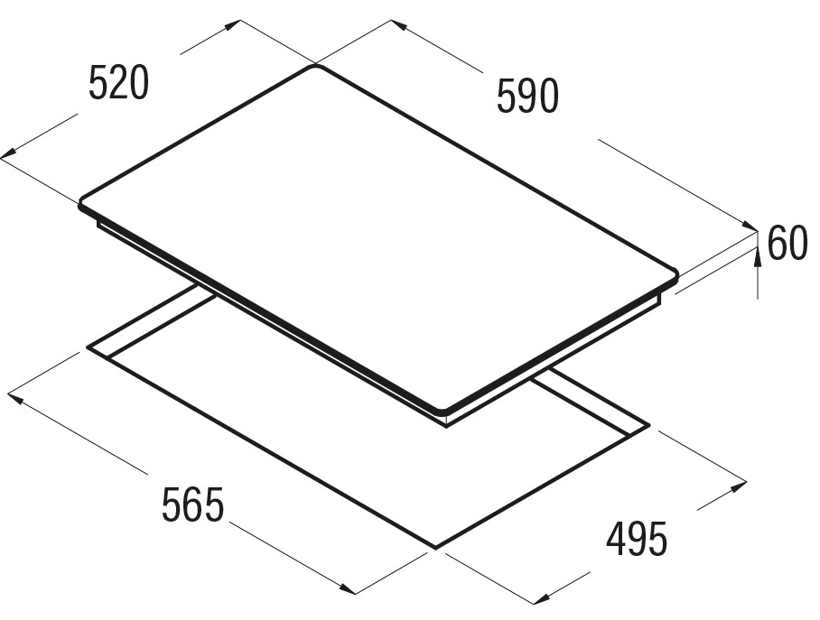 Варочная панель CATA I 6003BK