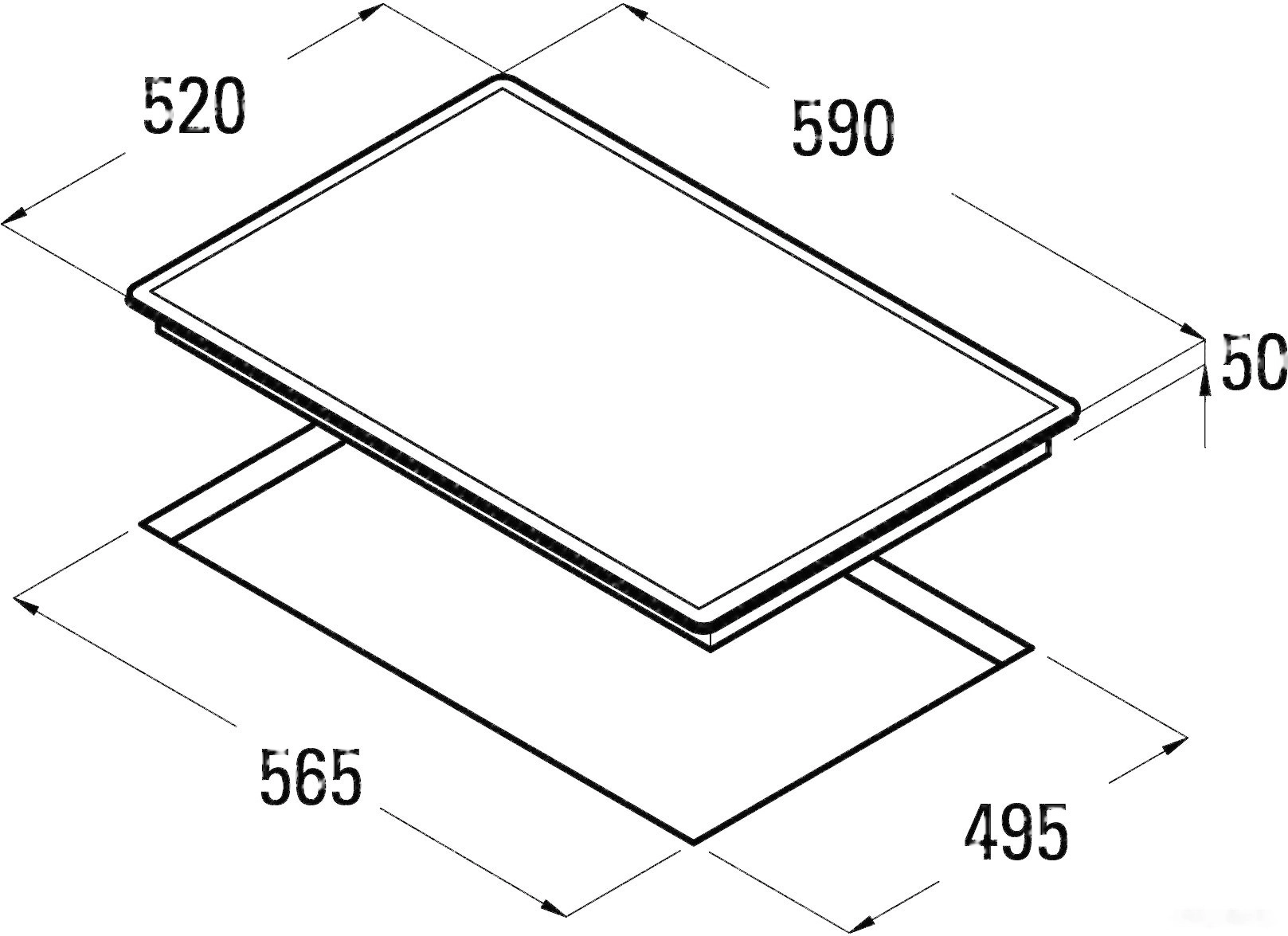 Варочная панель CATA LCI 631 A CdB