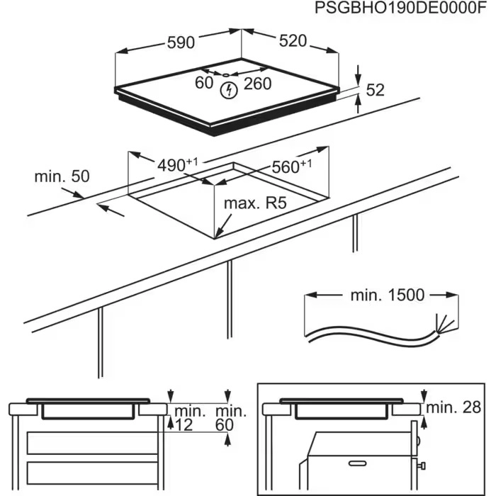 Варочная панель Electrolux EIT60428C