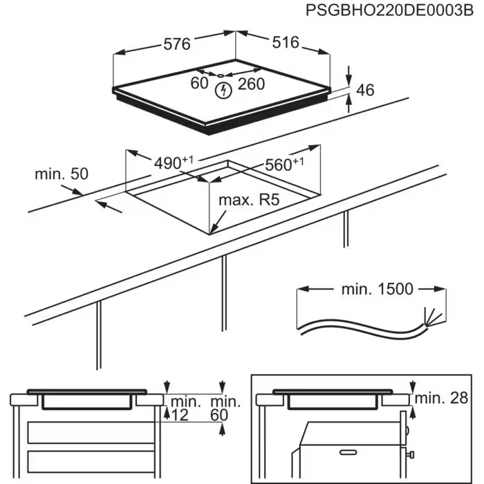 Варочная панель Electrolux EIT60443X