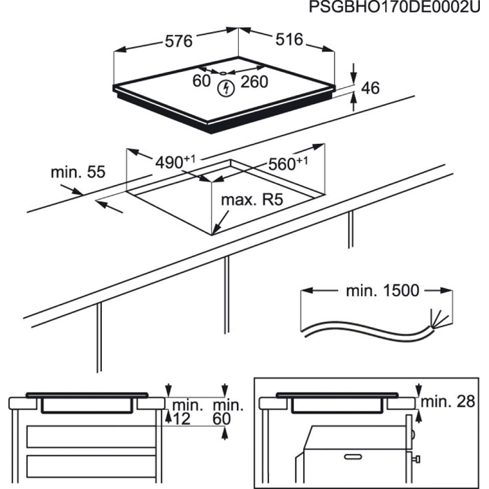 Варочная панель Electrolux IPE6440KF