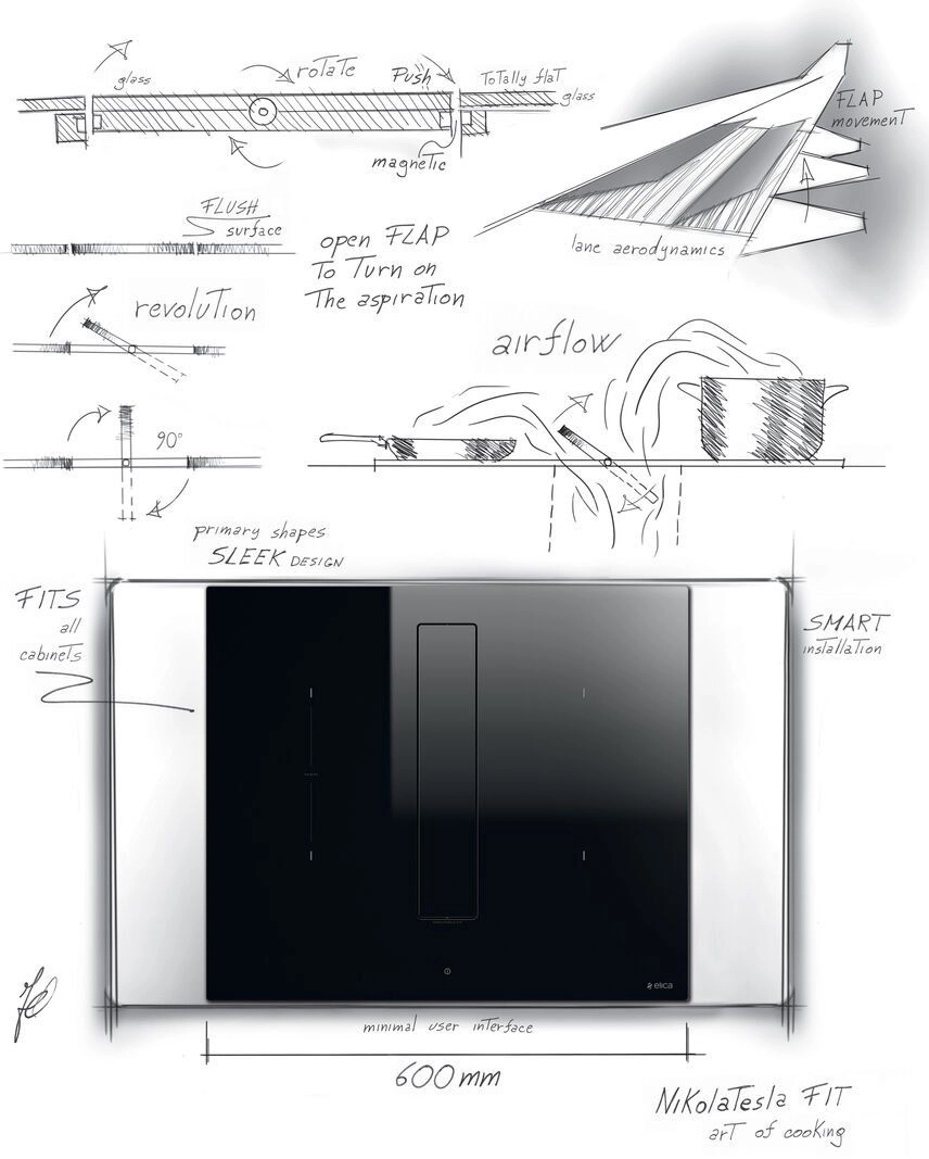 Варочная панель Elica Nikolatesla FIT BL/A/60