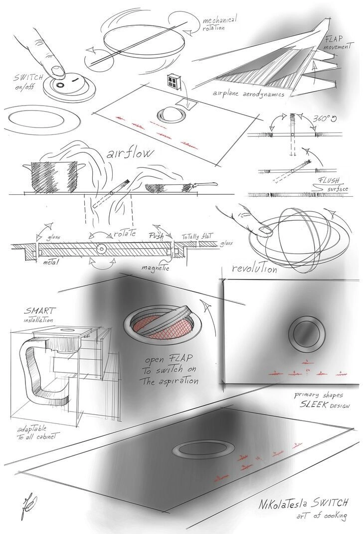 Варочная панель Elica NikolaTesla Switch BL/F/83 (*)