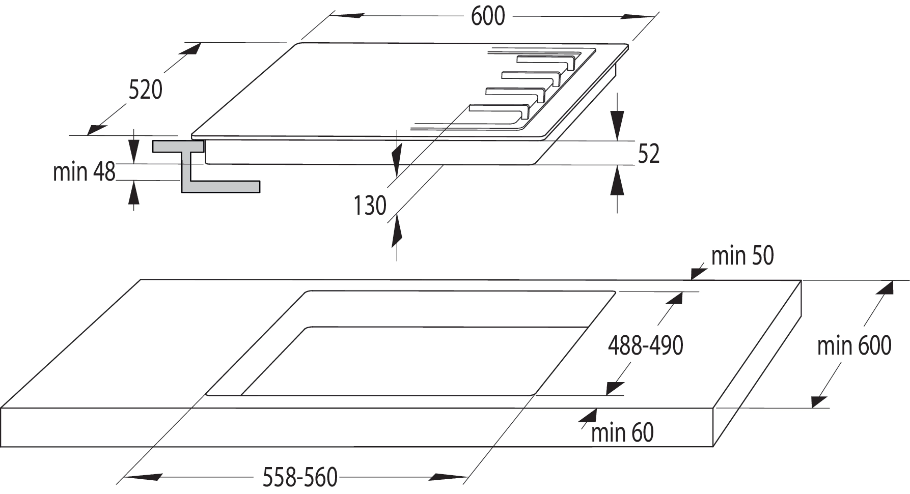 Варочная панель Gorenje G640EXW