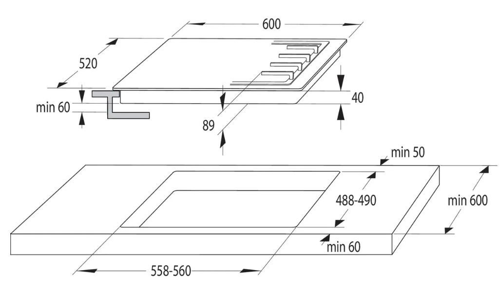 Варочная панель Gorenje G641XHF