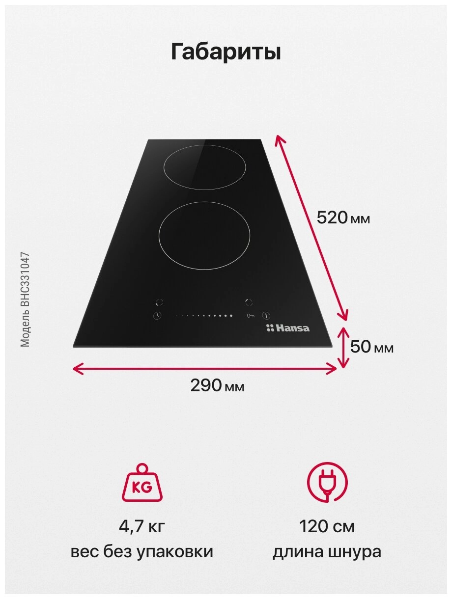 Варочная панель Hansa BHC331047