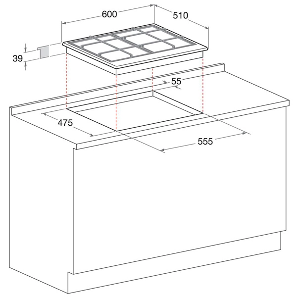 Варочная панель Hotpoint-Ariston PCN 641 HA(WH)