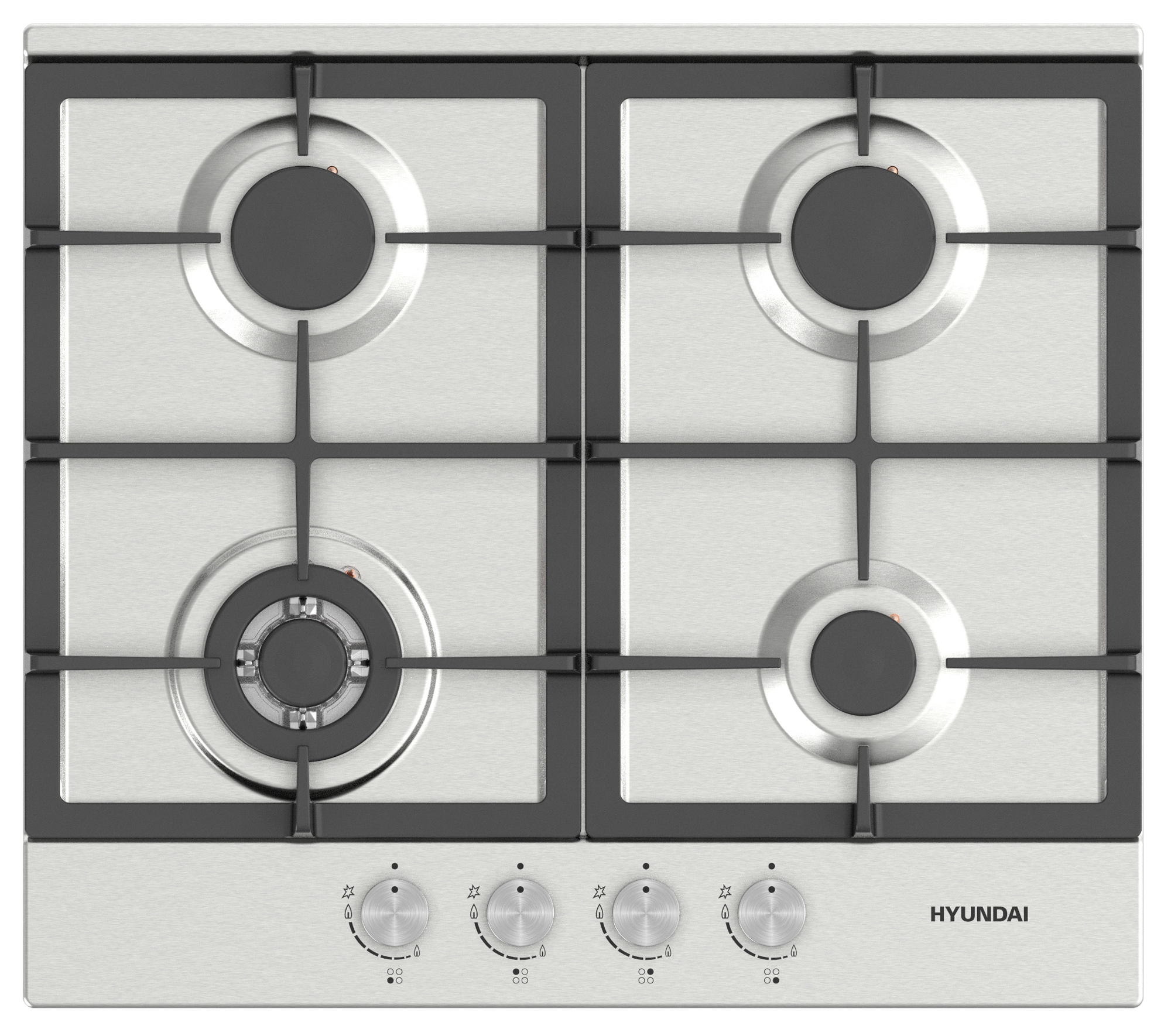 Варочная панель Hyundai HHG 6434 IX
