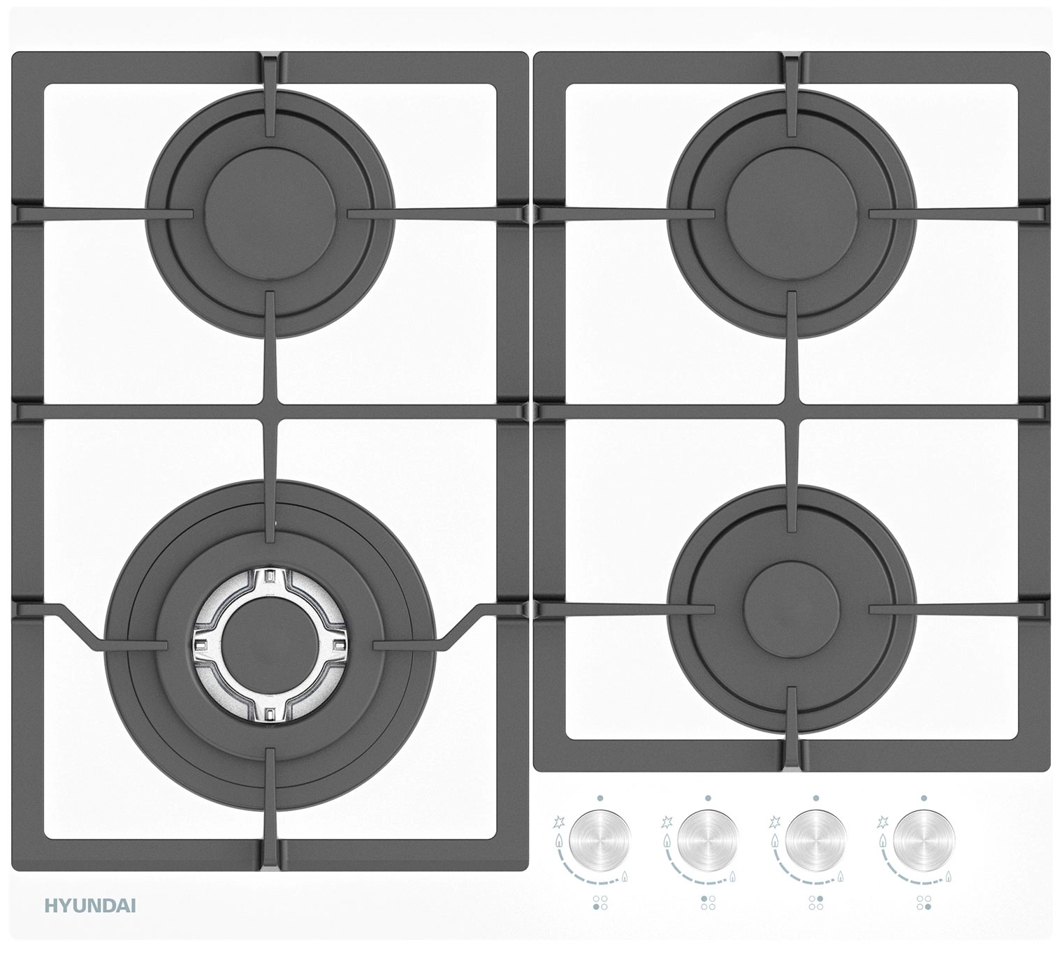 Варочная панель Hyundai HHG 6436 WG