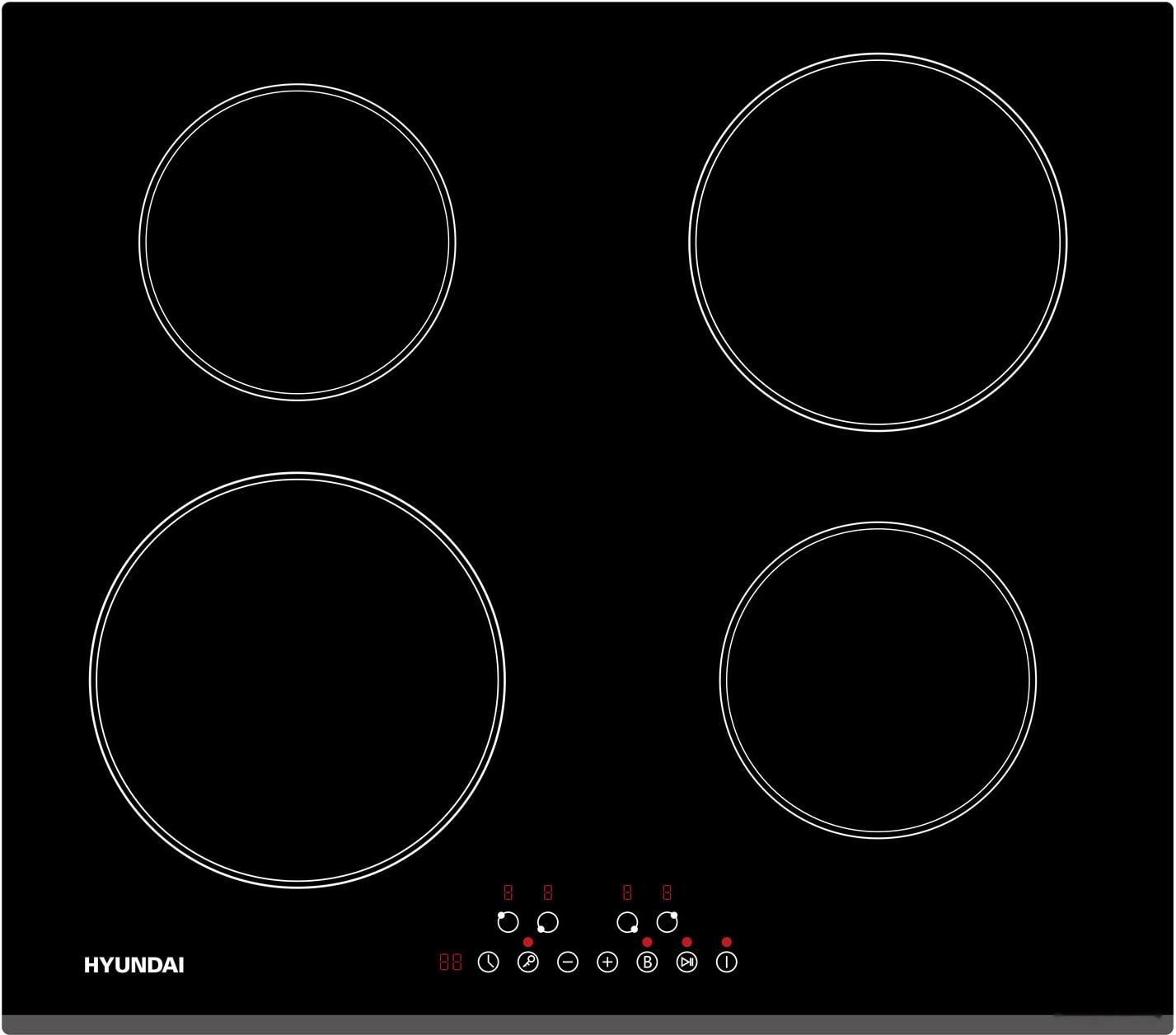 Варочная панель Hyundai HHI 6750 BG