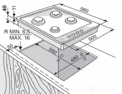 Варочная панель Indesit PAA 642 /I (WH)