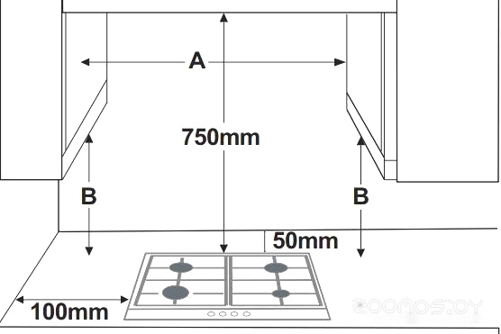 Варочная панель Indesit THP 642 W/IX/I RU