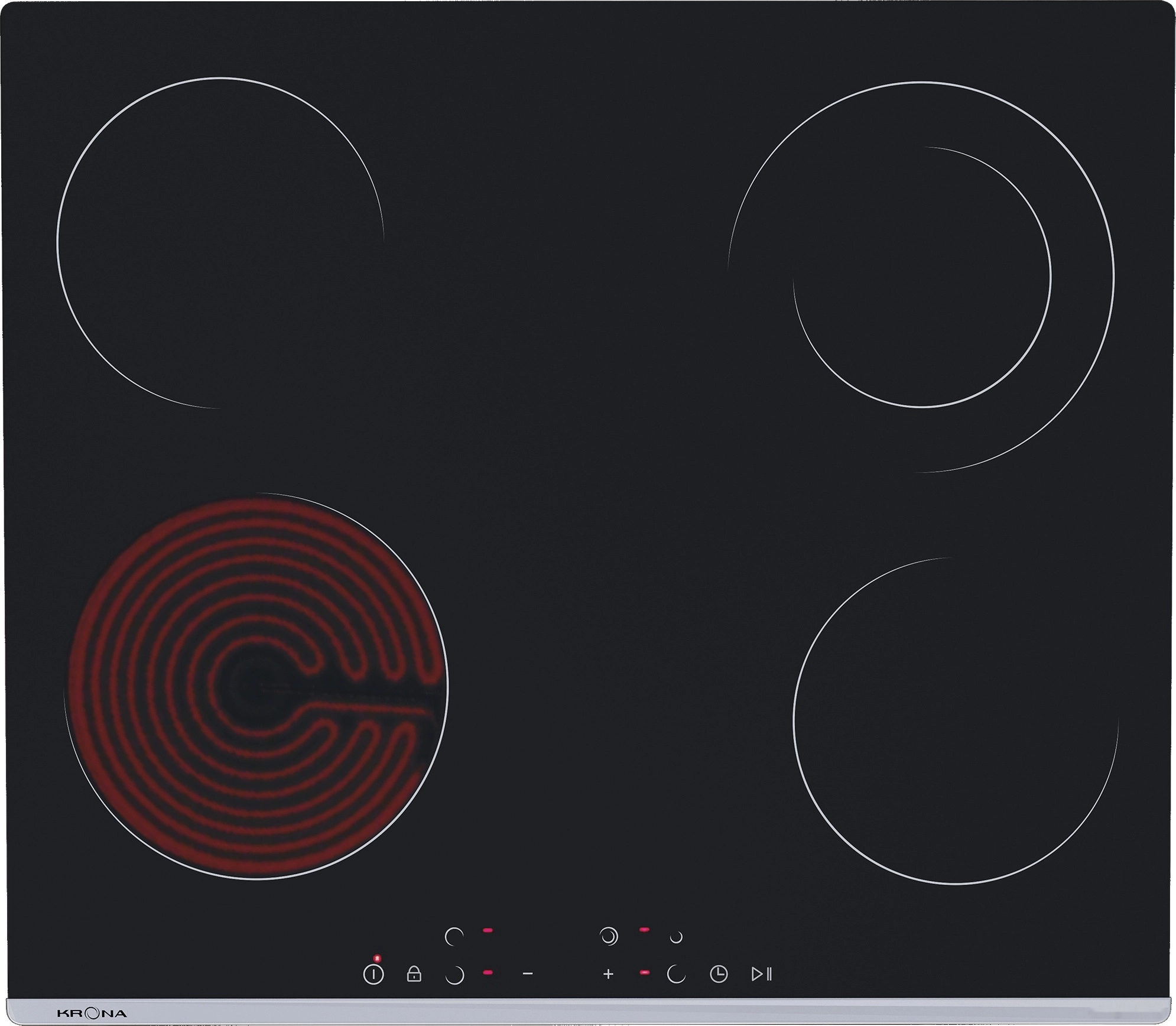 Варочная панель Krona Luna 60 BL/S K