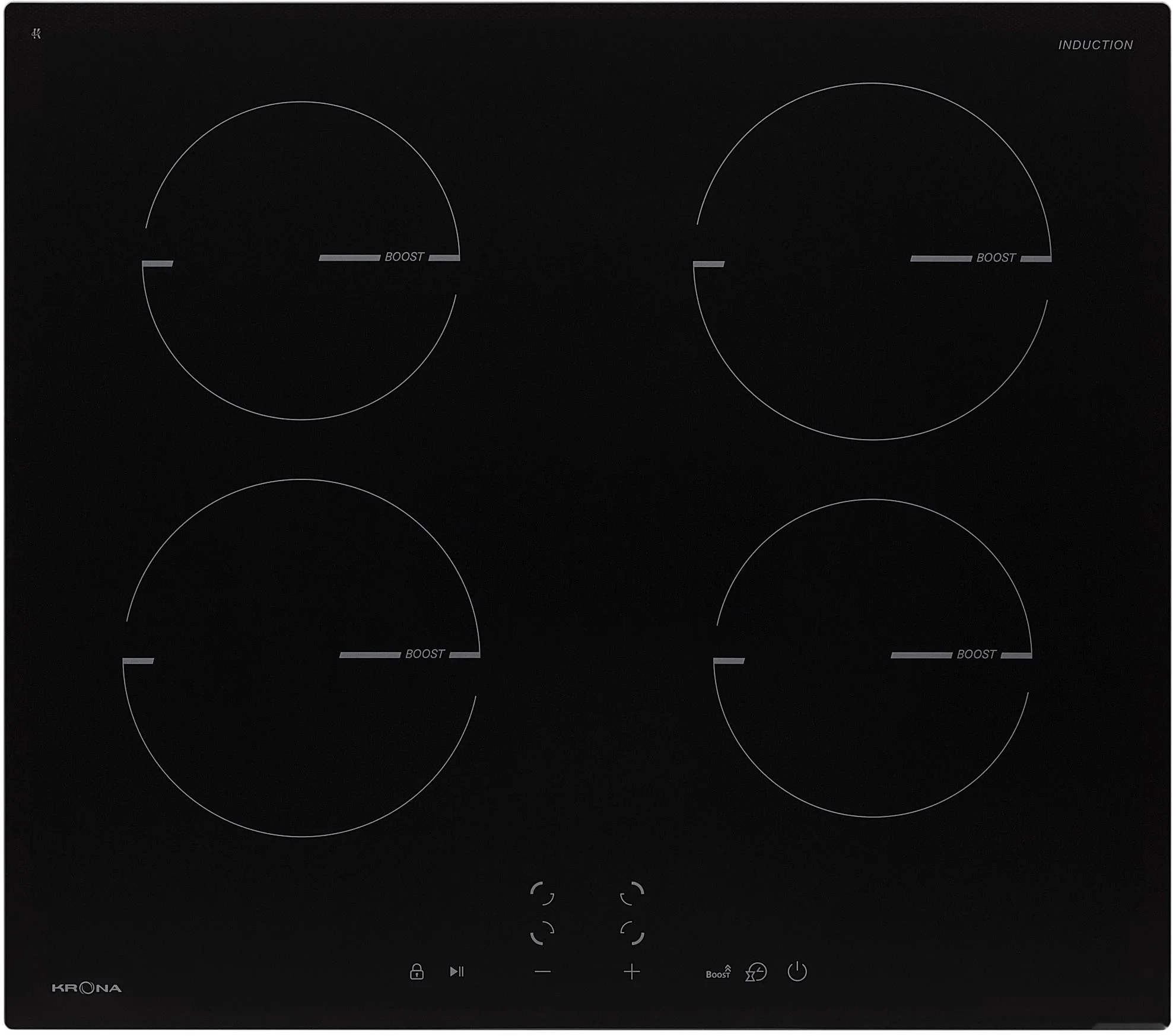 Варочная панель Krona Magier 60 BL 4BTK