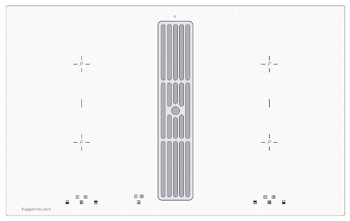 Варочная панель Kuppersbusch KMI 8500.0 WR
