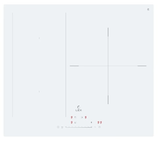 Варочная панель LEX EVI 631A WH