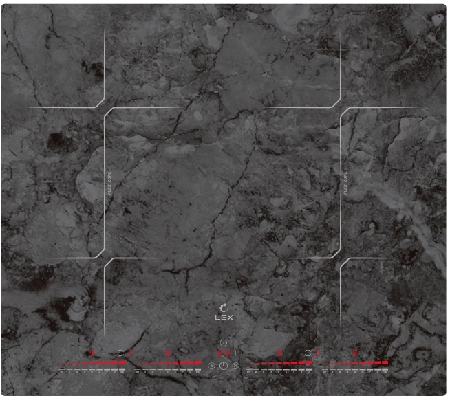 Варочная панель LEX EVI 640-1 F DS