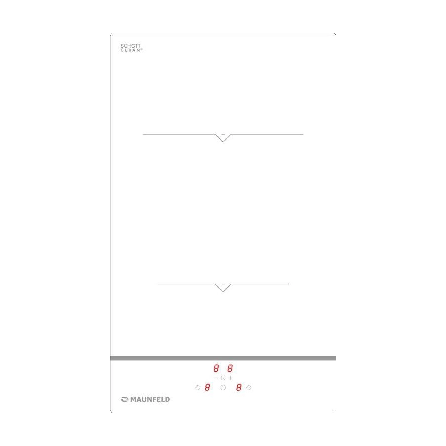 Варочная панель Maunfeld MVI31.2HZ.2BT-WH