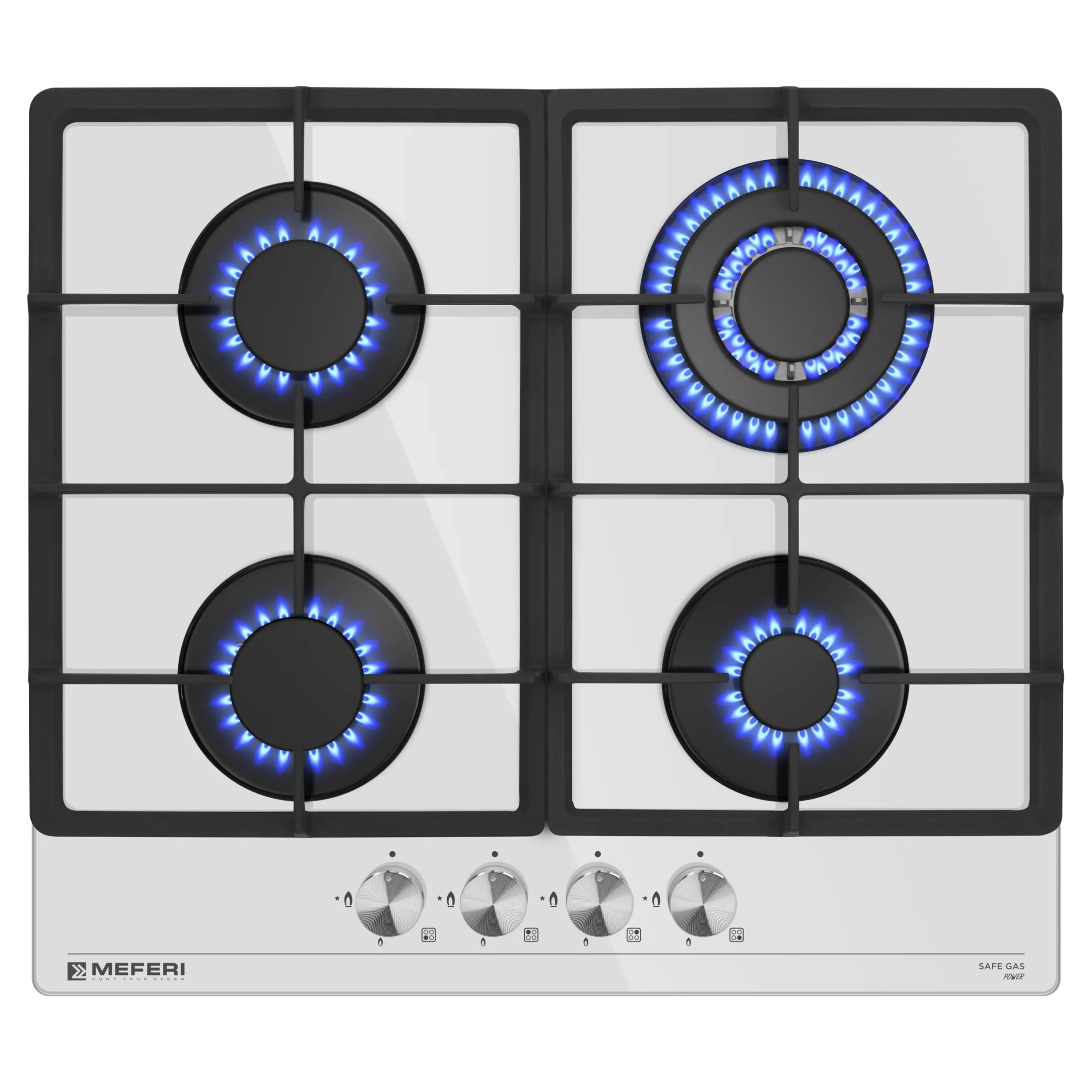 Варочная панель Meferi MGH604WH Glass Power