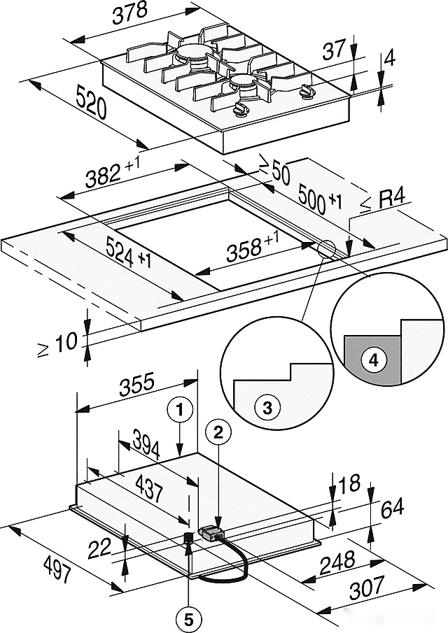Варочная панель Miele CS 7102-1 FL