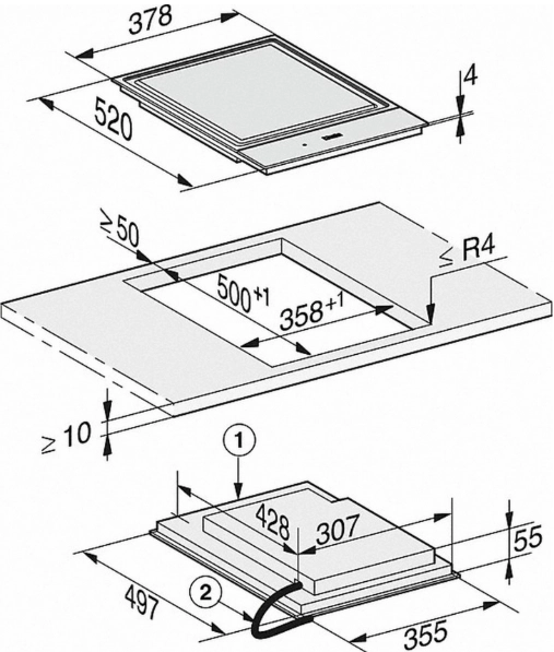 Варочная панель Miele CS 7632 FL