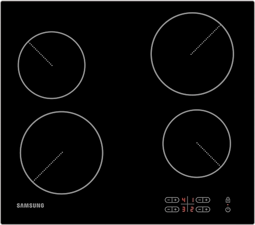 Варочная панель Samsung NZ64T3506AK/WT