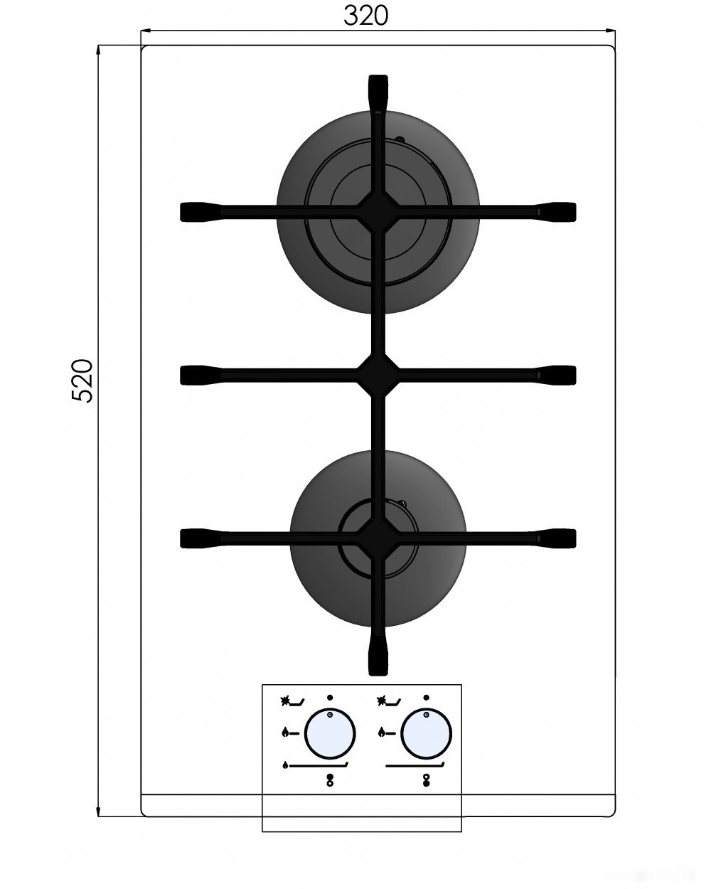 Варочная панель Schtoff H 3003 P06 IS