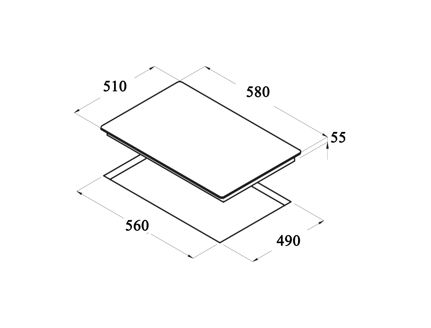 Варочная панель Schtoff H 6105 P06 IS белая матовая