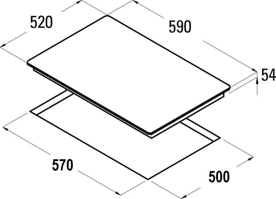 Варочная панель Schtoff IT4603 White