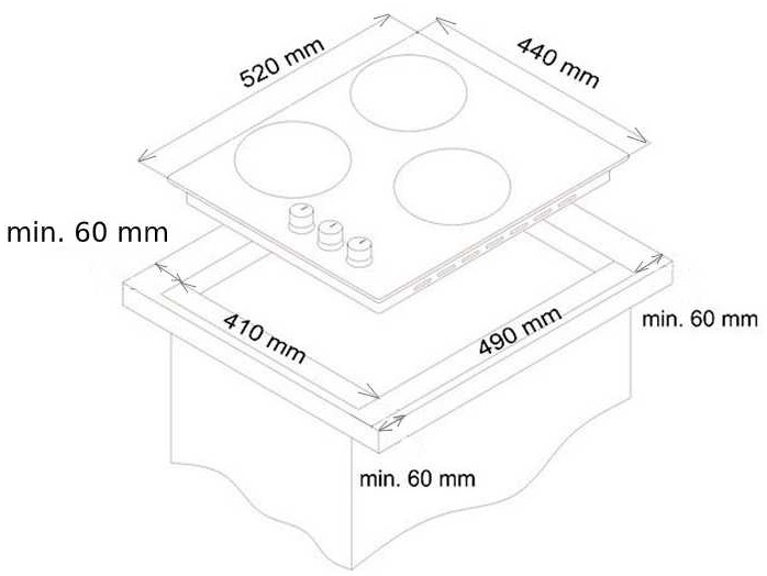 Варочная панель Simfer H45V30B400