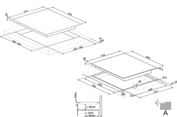 Варочная панель Smeg PV364LCN