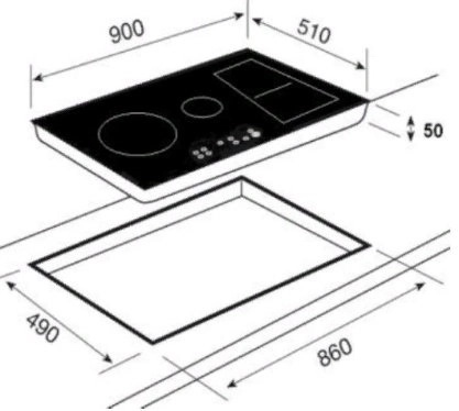 Варочная панель Teka IHOB IRF 9480 TFT