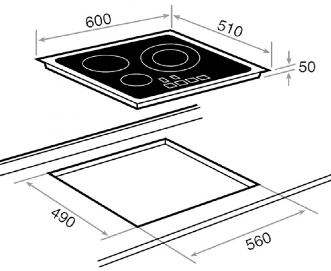 Варочная панель Teka IT 6450 IKNOB