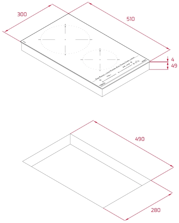 Варочная панель Teka IZC 32600 MST BLACK