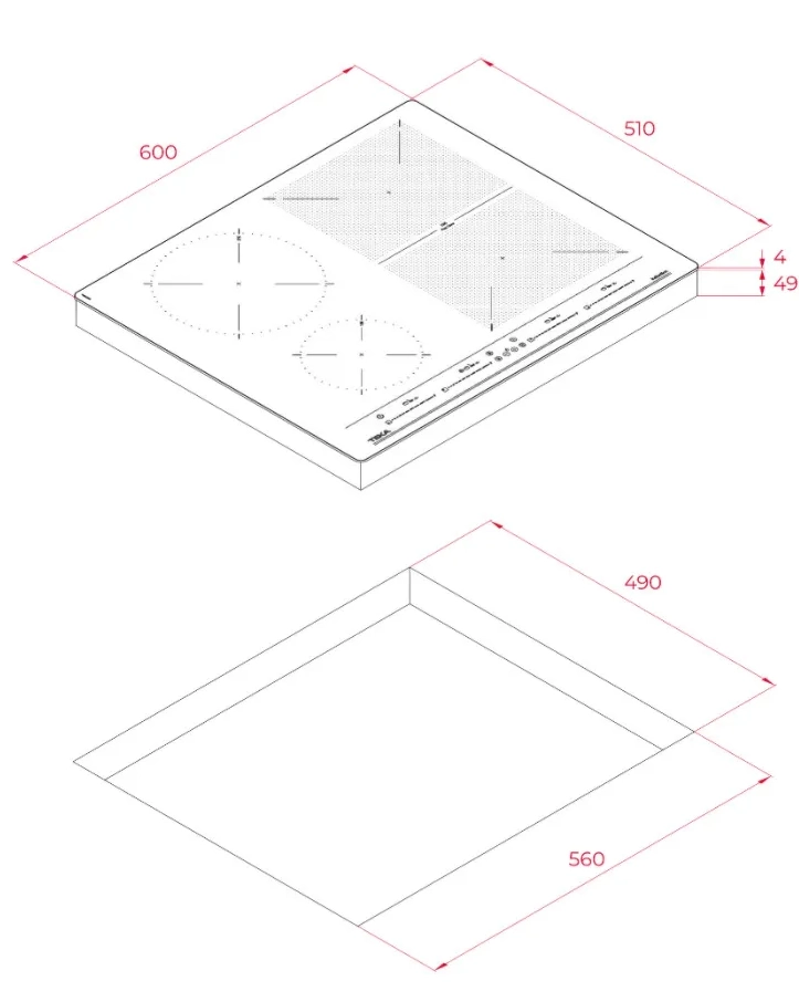 Варочная панель Teka IZF 64440 BK MSP 112510019