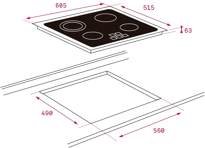 Варочная панель Teka TZ 6420