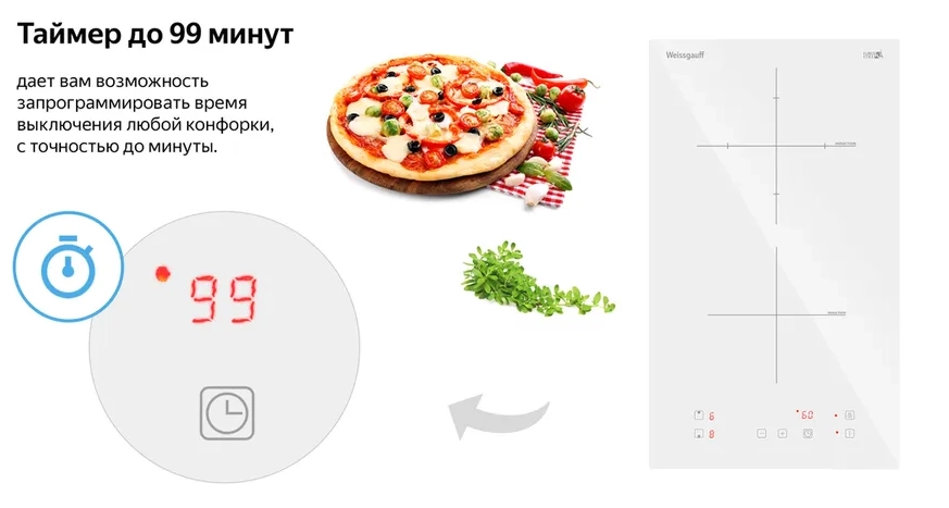 Варочная панель Weissgauff HI 32 W