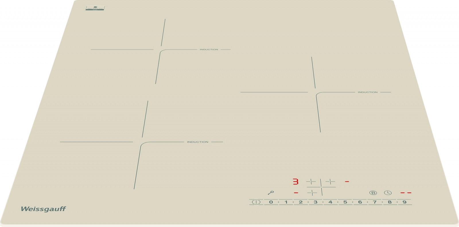 Варочная панель Weissgauff HI 430 GSC