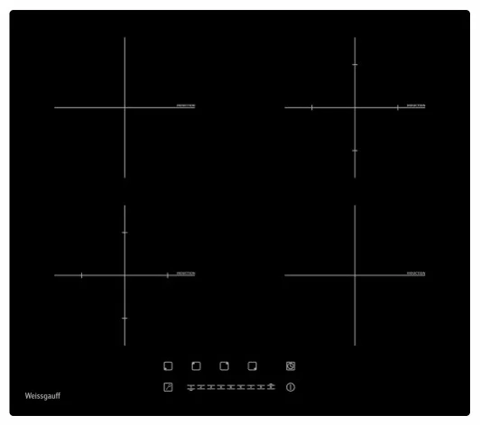 Варочная панель Weissgauff HI 640 BS