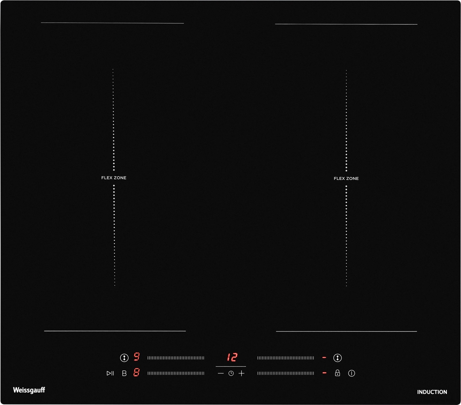 Варочная панель Weissgauff HI 642 BSCM Dual Flex