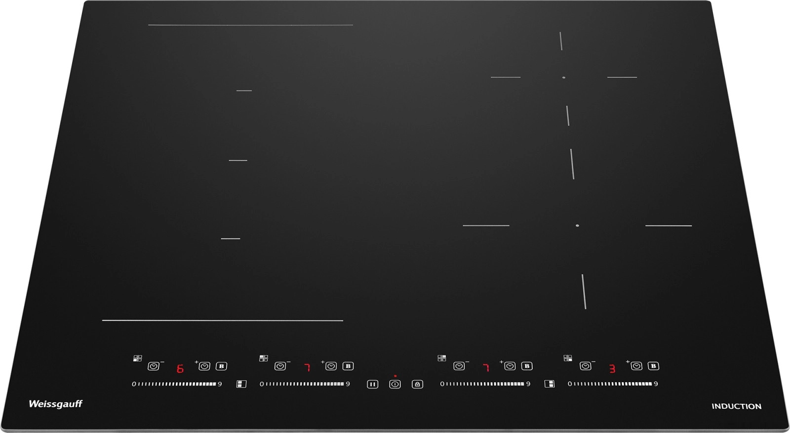 Варочная панель Weissgauff HI 645 Flex Premium