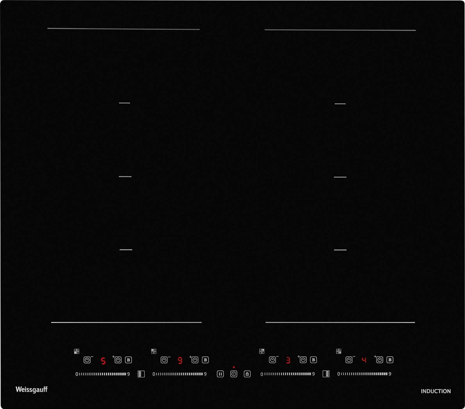 Варочная панель Weissgauff HI 649 Dual Flex Premium