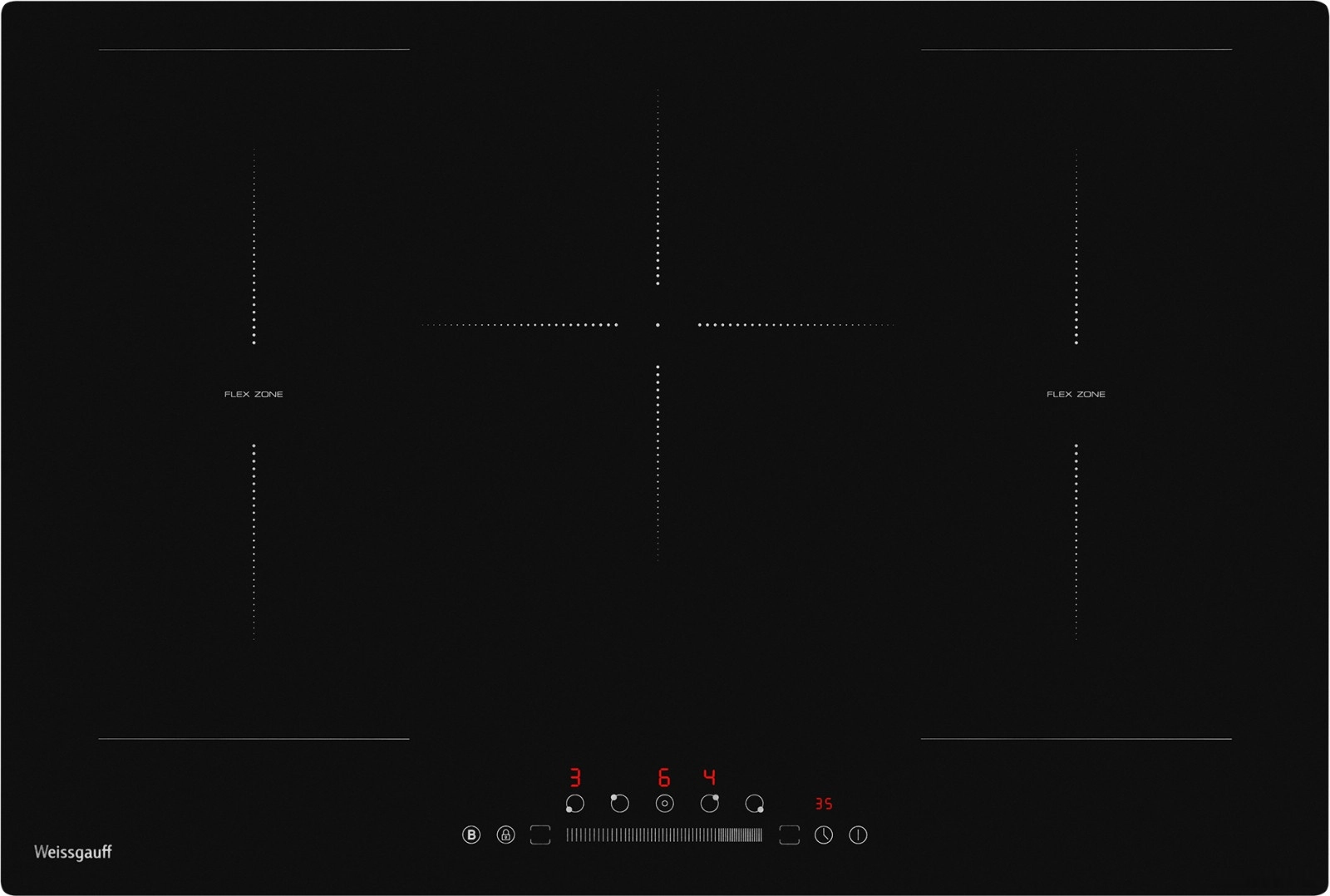 Варочная панель Weissgauff HI 750 BSC Dual Flex
