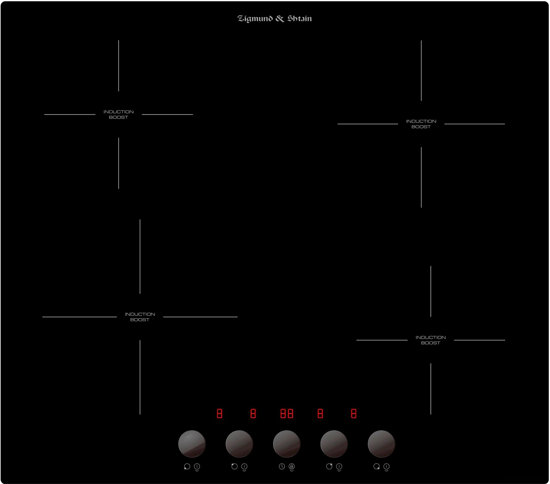 Варочная панель Zigmund & Shtain CI 45.6 B