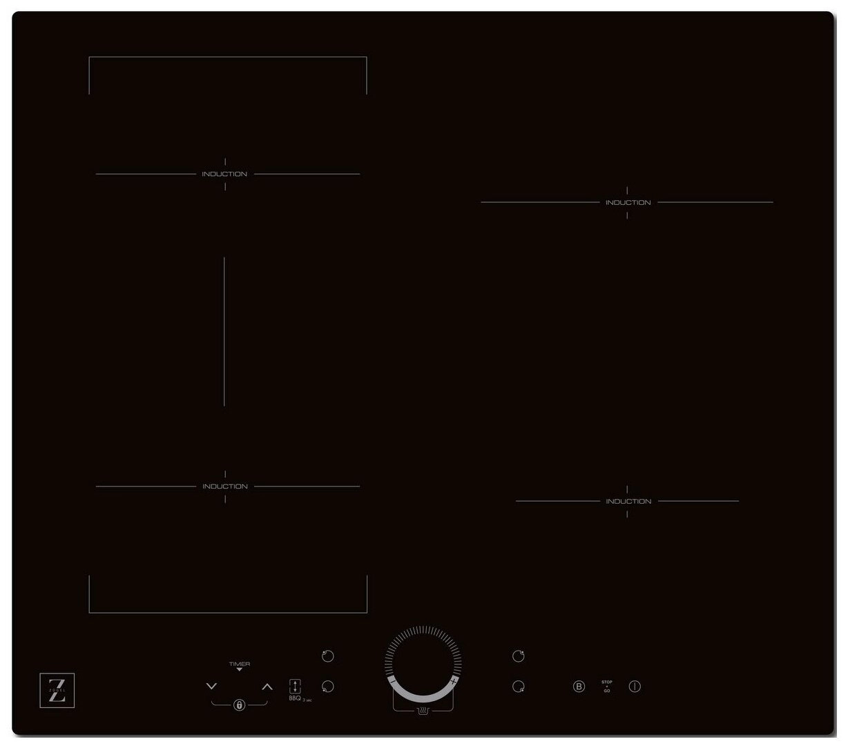Варочная панель ZUGEL ZIH605B