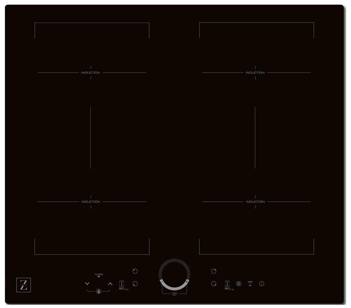 Варочная панель ZUGEL ZIH606B
