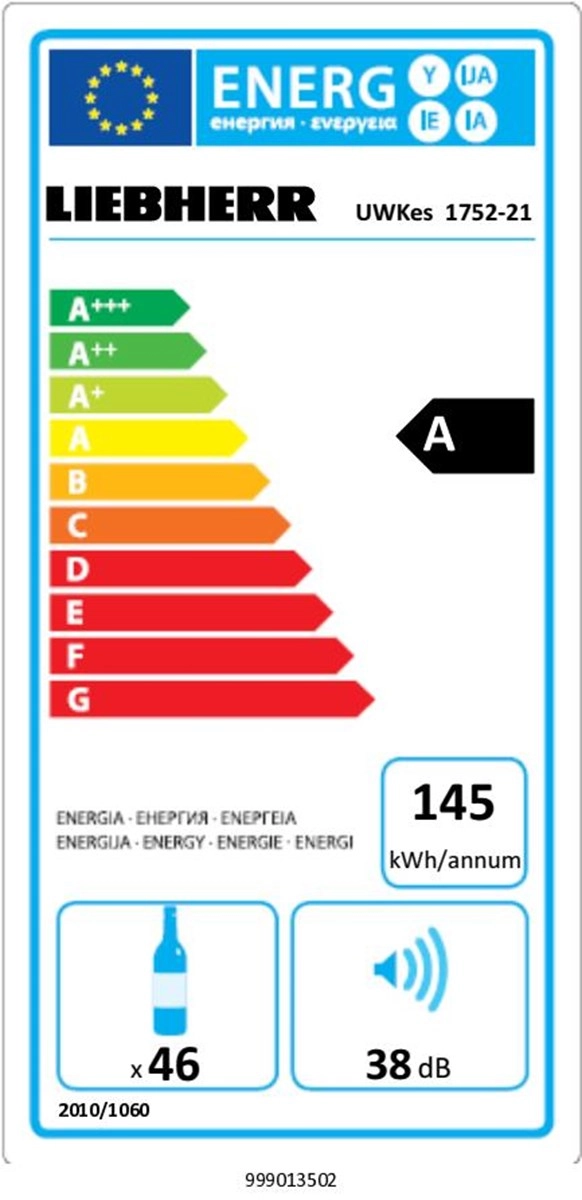 Встраиваемый винный шкаф Liebherr UWKes 1752