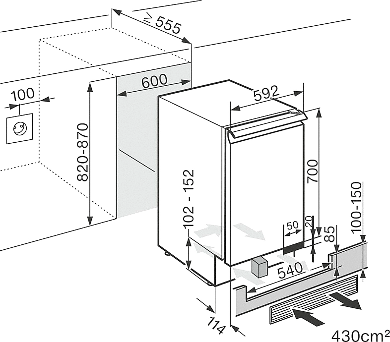 Винный шкаф Miele KWT 6321 UG