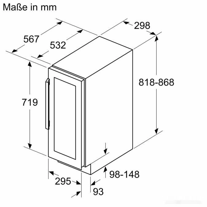 Винный шкаф NEFF KU9202HF0