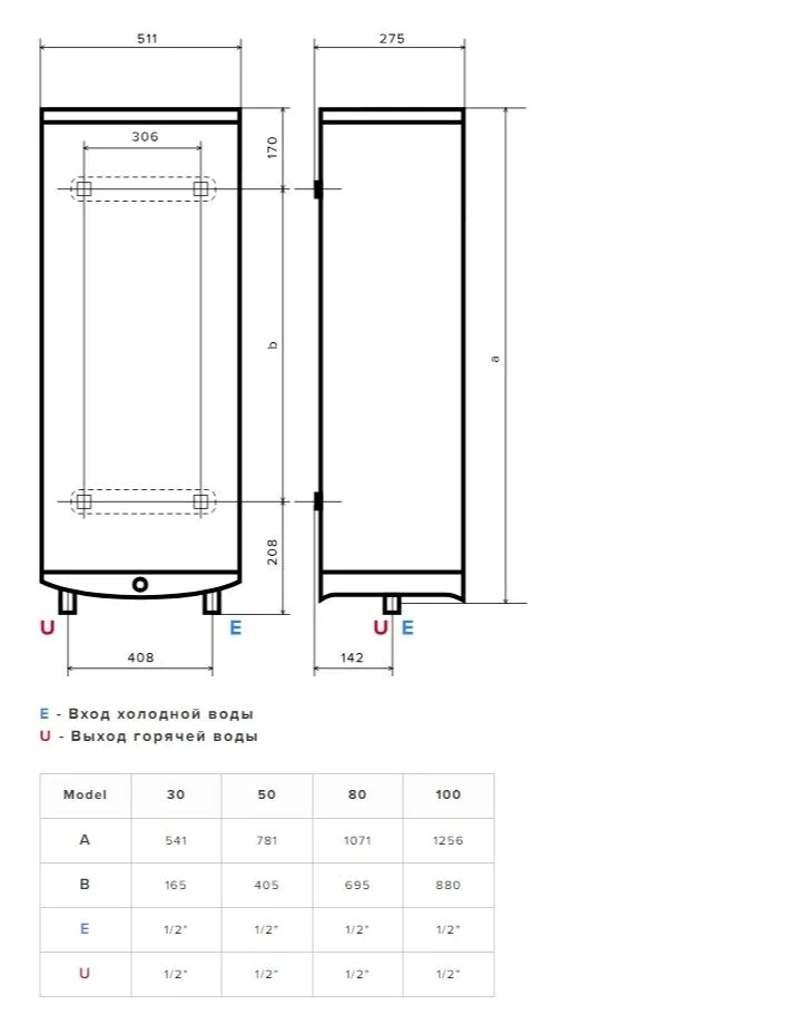 Водонагреватель Ariston ABS VLS PRO INOX R 50